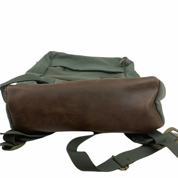 Beau Rivage Finley Mill Backpack Canvas 19.5L Travel Hiking Padded Laptop Pocket - Picture 6 of 10